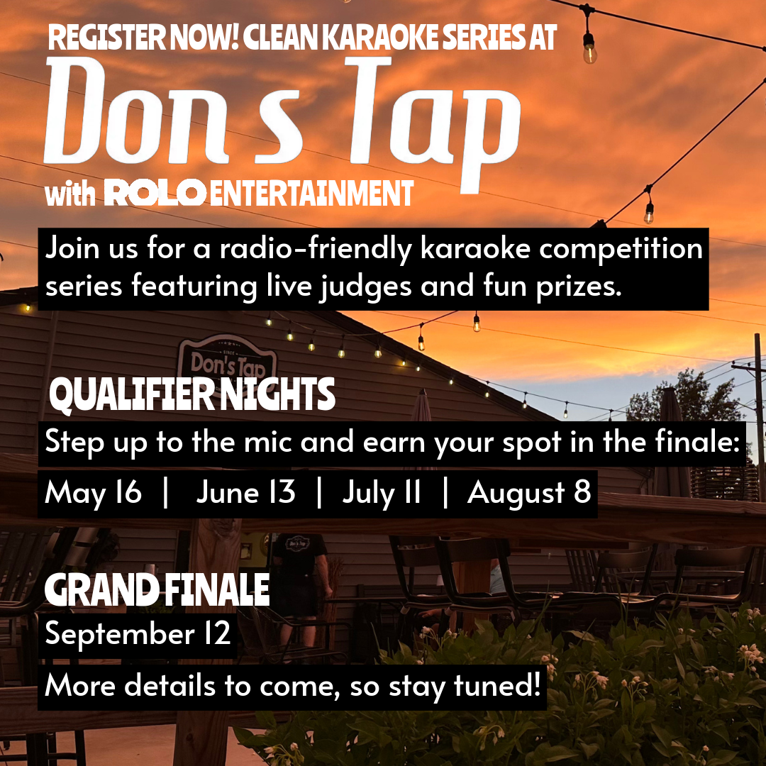 Don's Tap, Summer Karaoke Series, Second Saturday, May through September